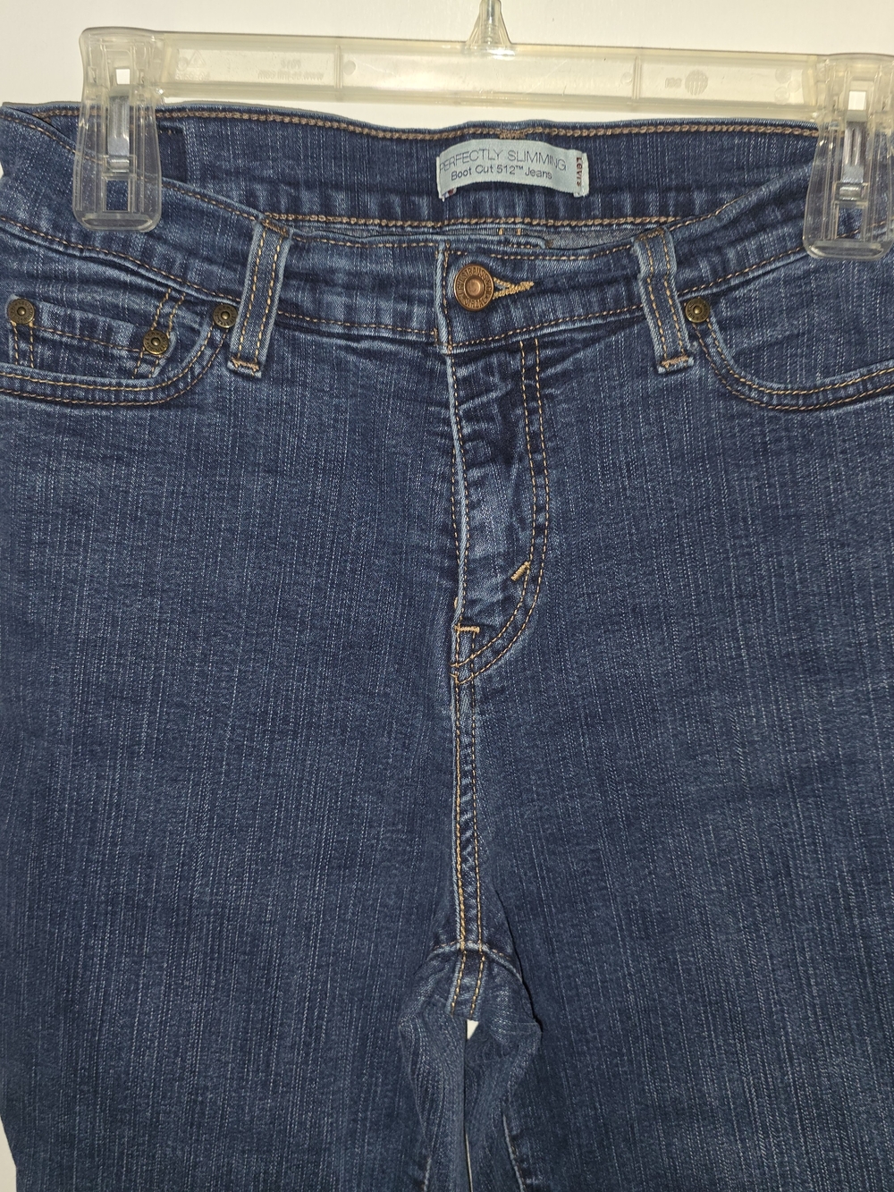 Women's Levis 512 12P Perfectly Slimming Bootcut Denim Jeans